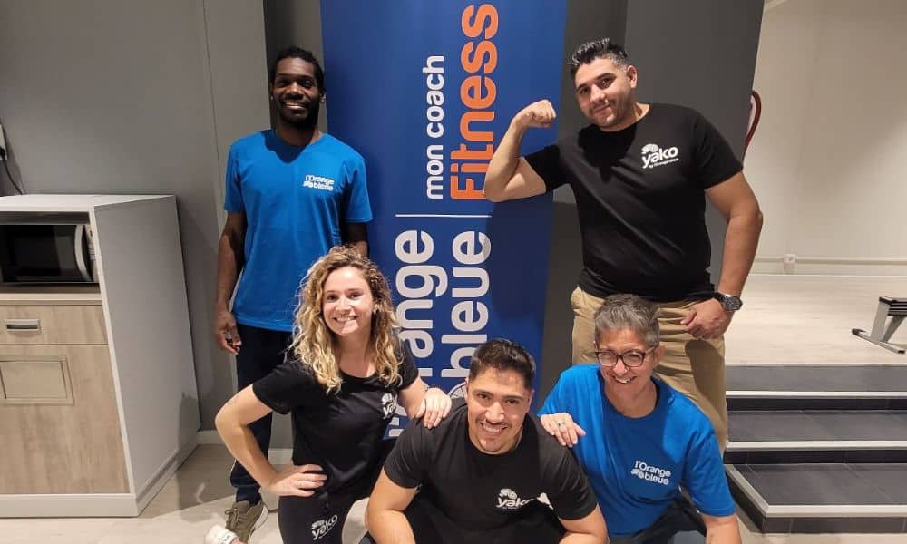 lorange bleue salle de sport espagne