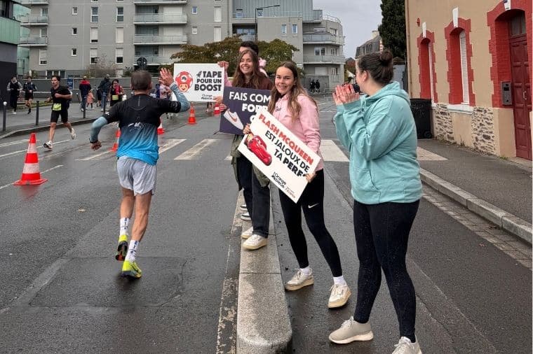 marathon vert visuel