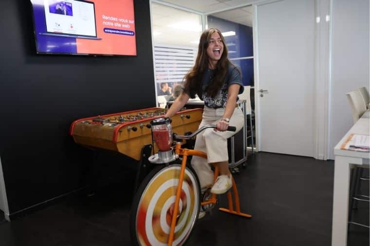 vélo à smoothies beactive day